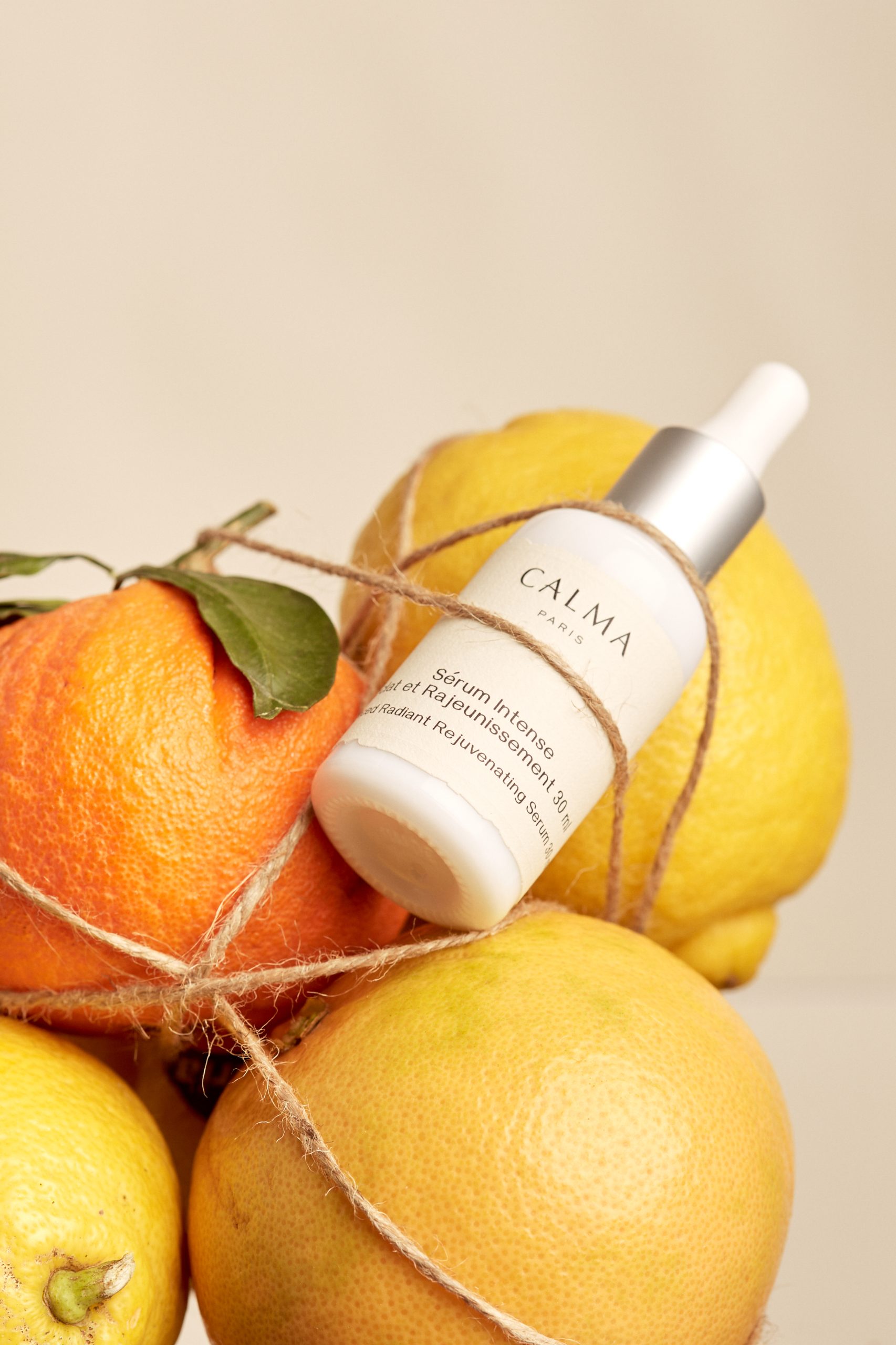 Gamme de soins visage CALMA PARIS à la fleur d’oranger